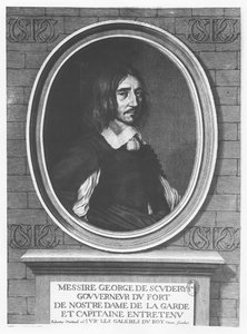 Georges de Scudéry door Robert Nanteuil